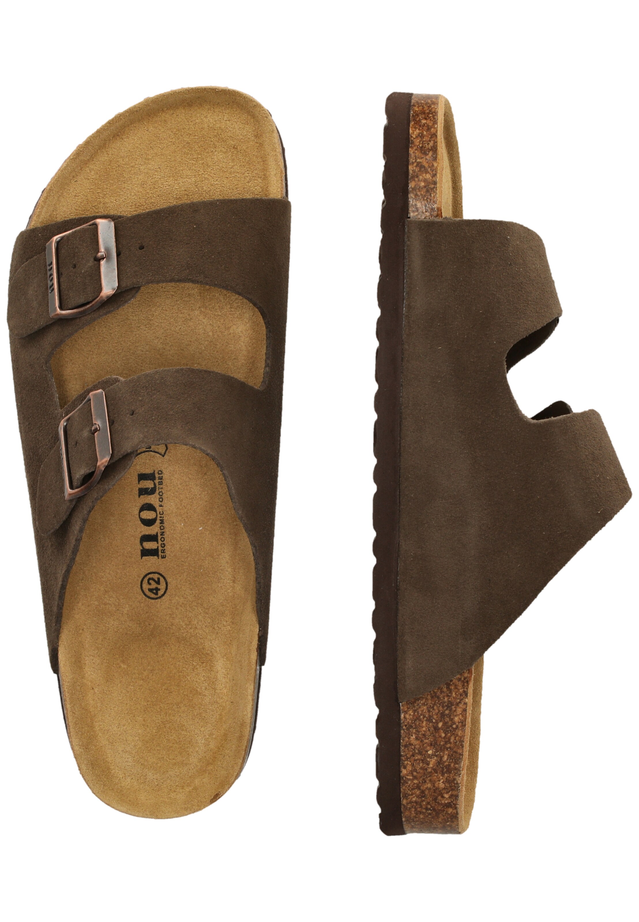 NOU Sandal 'Cosimo' in Brown