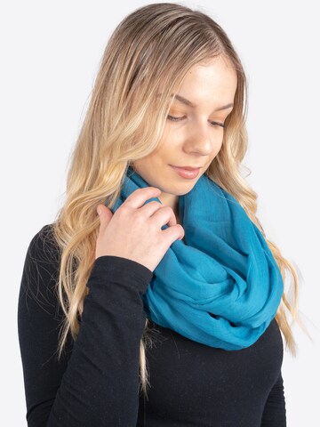 Écharpe tube 'Carina' Seasons of April en bleu