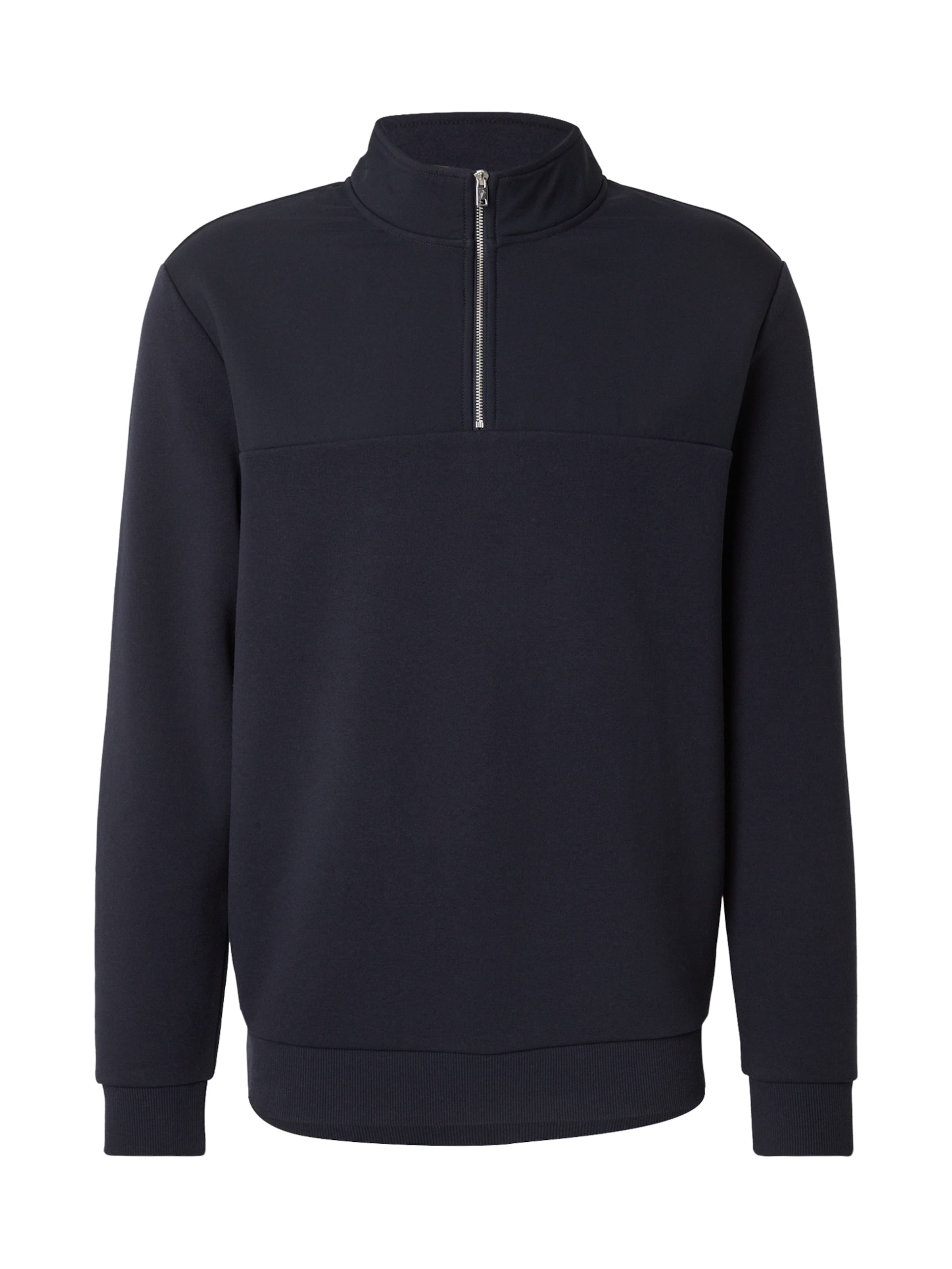 DAN FOX APPAREL Collegepaita 'Enzo' värissä laivastonsininen, Tuotenäkymä