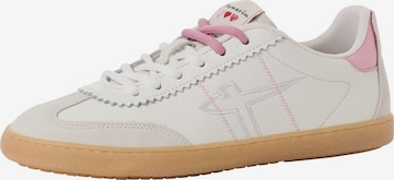 Baskets basses Tamaris en blanc : devant