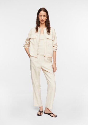 COMMA Regular Hose in Beige: Vorderseite