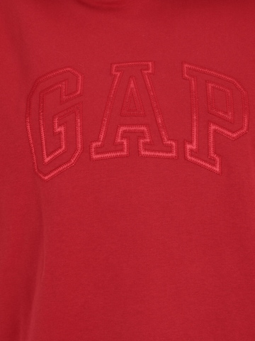 Gap Petite Sweatshirt in Red