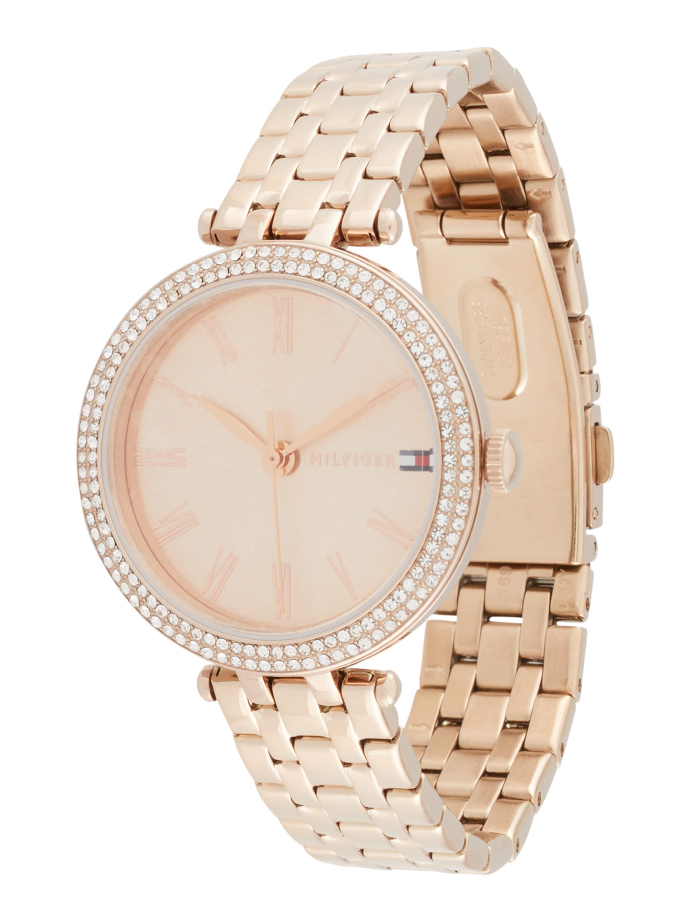 TOMMY HILFIGER - Relógios analógicos 'NATALIE' em ouro: frente