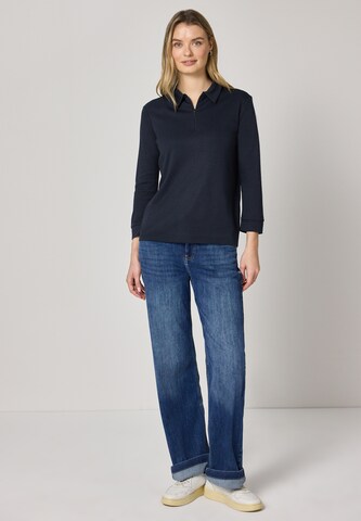 STREET ONE Poloshirt in Blau
