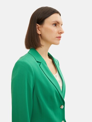 Blazer TOM TAILOR en vert