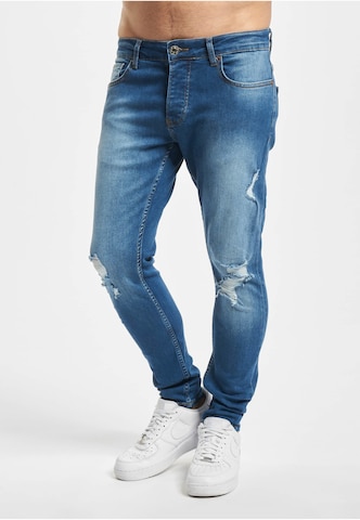 2Y Premium Skinny Jeans 'Bennet' in Blue: front