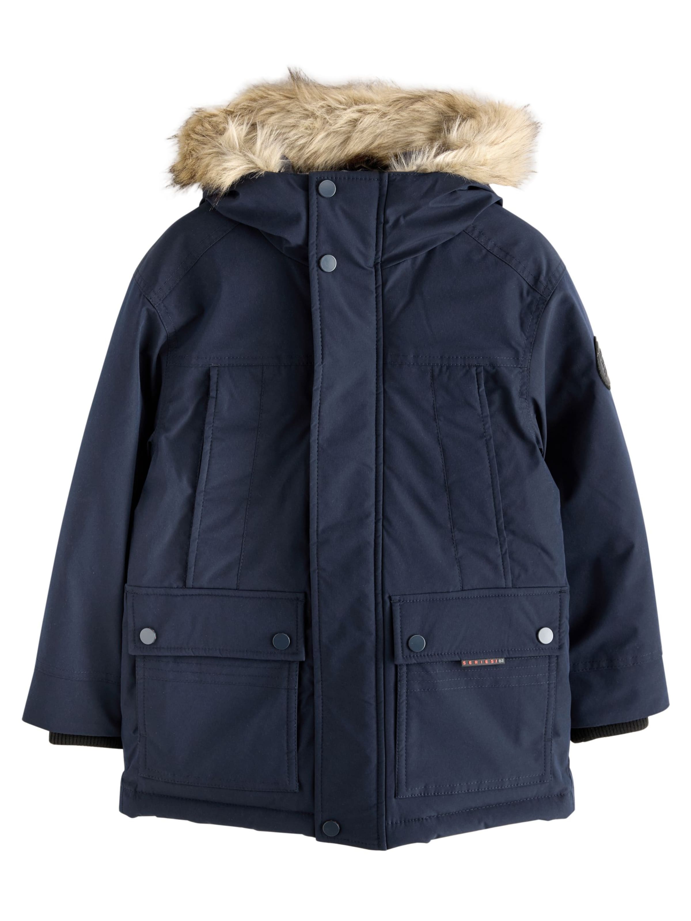 Next Between-season jacket in Blue: front