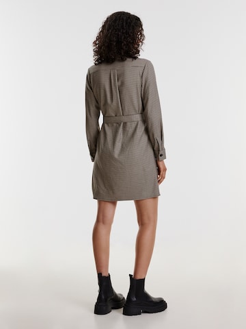 EDITED Shirt dress 'Annabel' in Beige