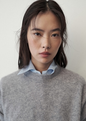 Pull-over 'INES' MANGO en gris