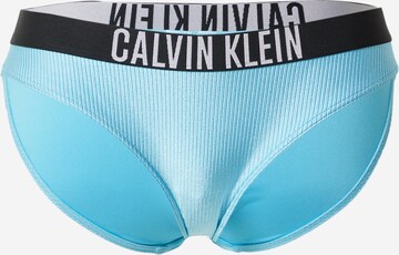 Calvin Klein Swimwear Spodní díl plavek – modrá: přední strana