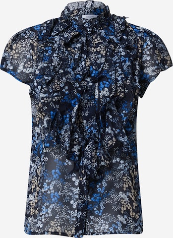 SAINT TROPEZ Blouse in Blauw: voorkant