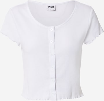 Urban Classics - Camiseta en blanco: frente