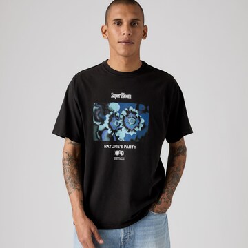 LEVI'S ® Särk 'Vintage Fit Graphic Tee', värv must: eest vaates