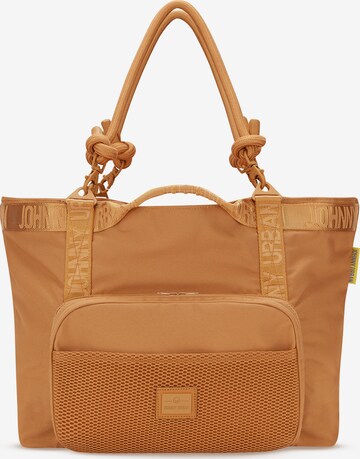 Johnny Urban Shopper 'Cassie' in Bruin: voorkant