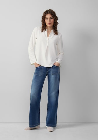 QS Bluse in Beige