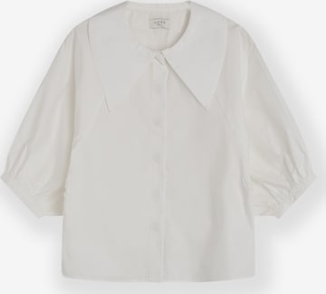 NORR Blouse in Wit: voorkant