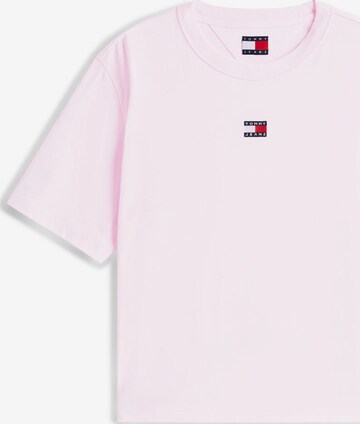 Maglietta di Tommy Jeans in rosa: frontale