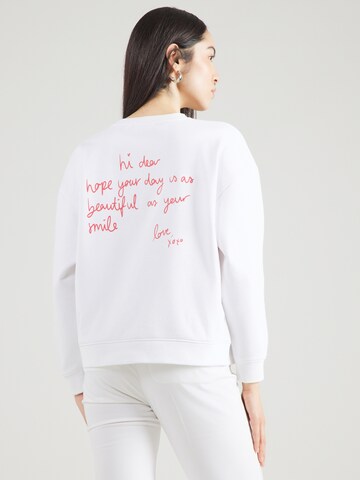 COMMA Sweatshirt i hvid: forside