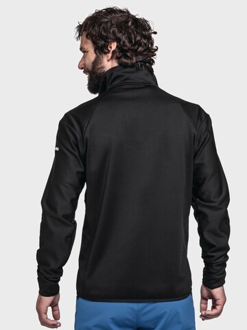 Schöffel Funktionele fleece-jas 'Blaueis' in Zwart