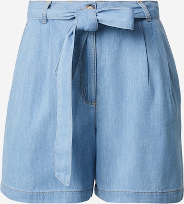 King Louie - Loosefit Pantalón vaquero plisado 'Marnie Festa' en azul: frente