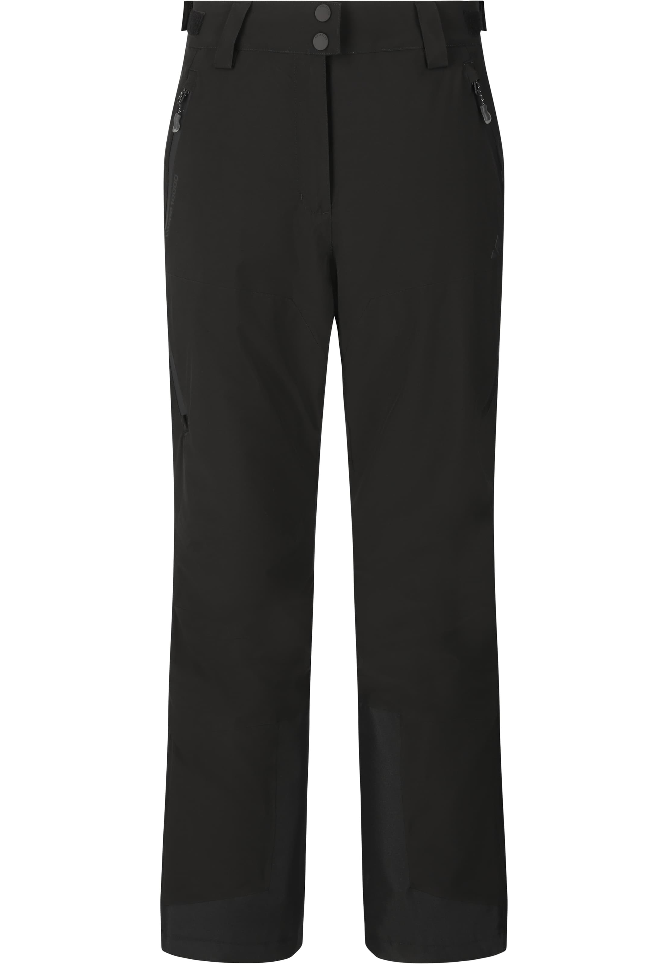 Whistler Regular Skihose 'Kingland' in Schwarz: Vorderseite