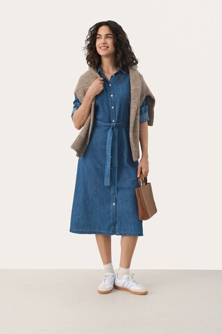 Part Two Blousejurk 'Cirke' in Blauw