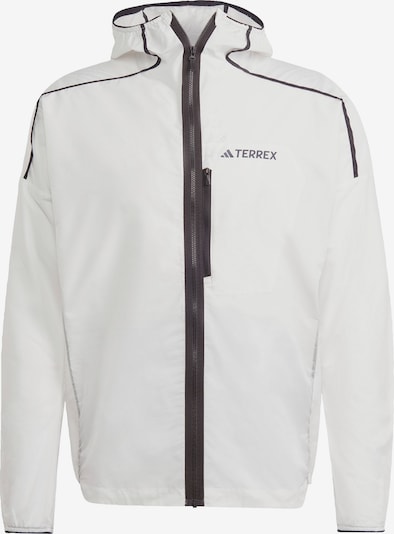 ADIDAS TERREX Sportjas in de kleur Zwart / Wit, Productweergave