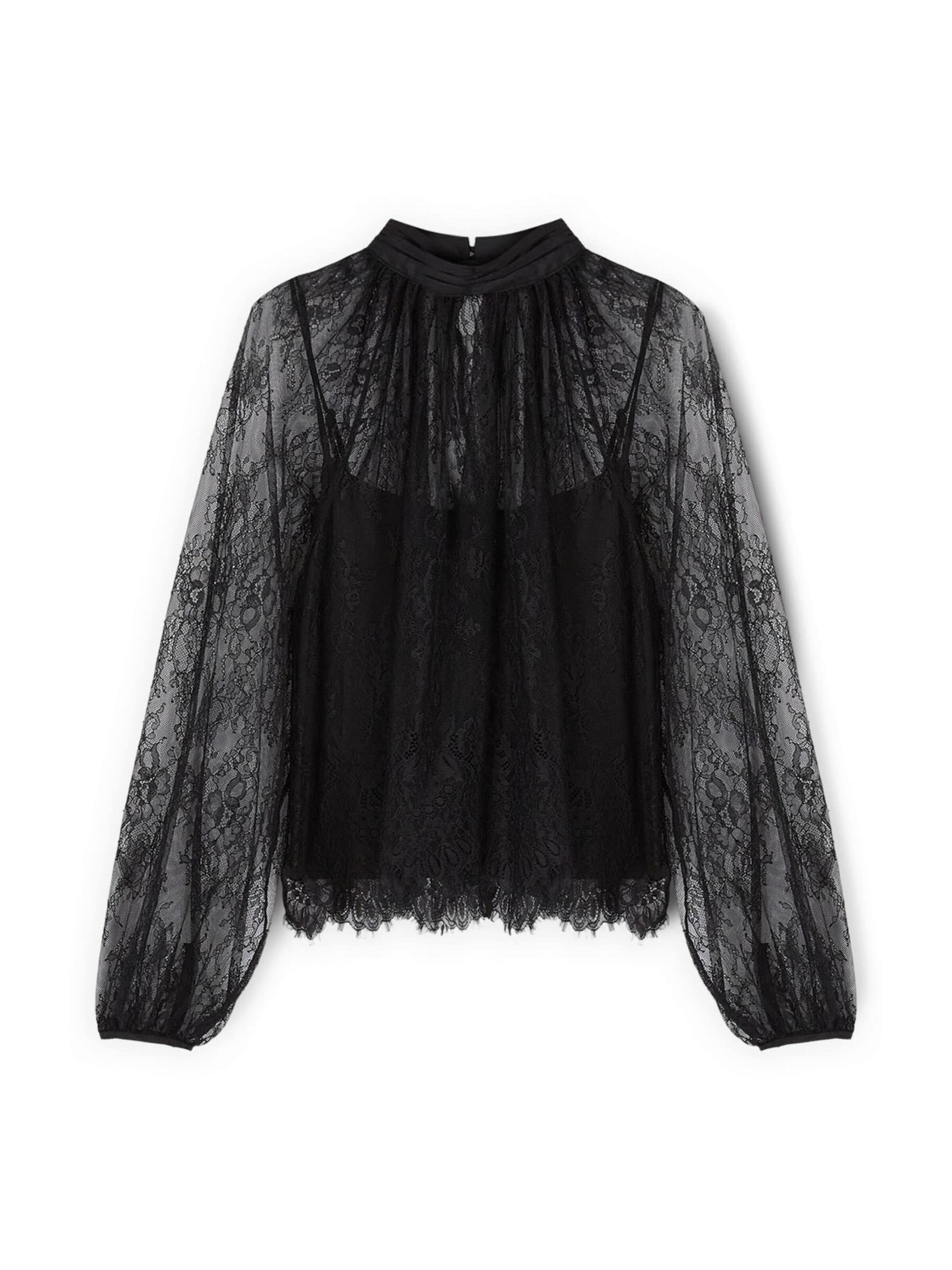Camicia da donna di MOTIVI in nero: frontale
