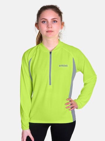 Proviz Performance Shirt in Yellow: front