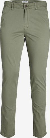 JACK & JONES - Pantalón chino 'JJIMarco JJBowie' en verde: frente