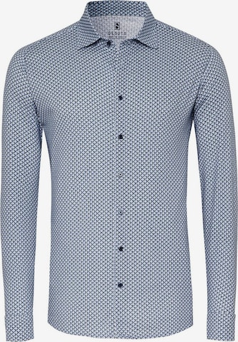 DESOTO Slim fit Button Up Shirt in Blue