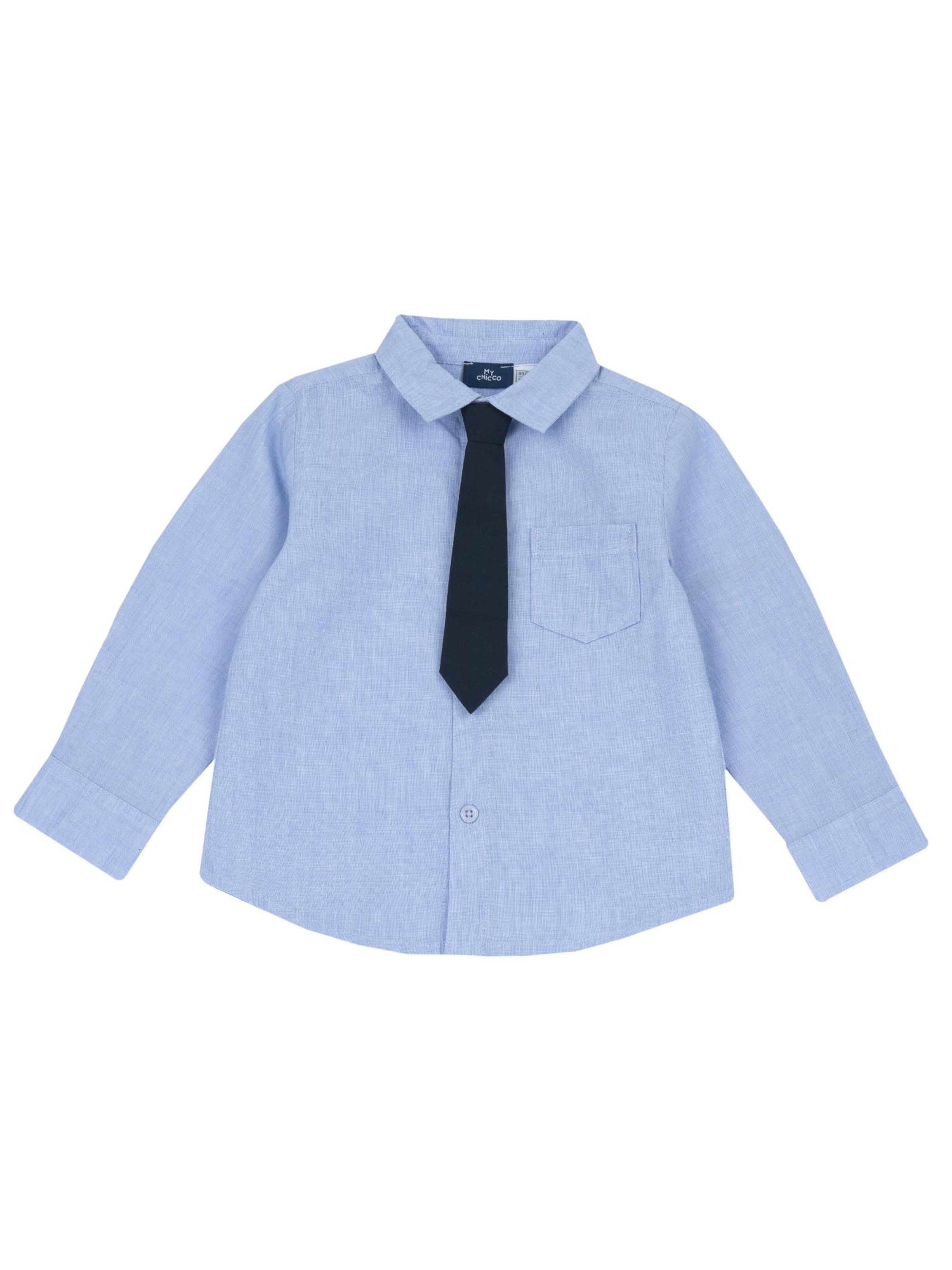 Chicco Regular fit Πουκάμισο σε μπλε: μπροστά