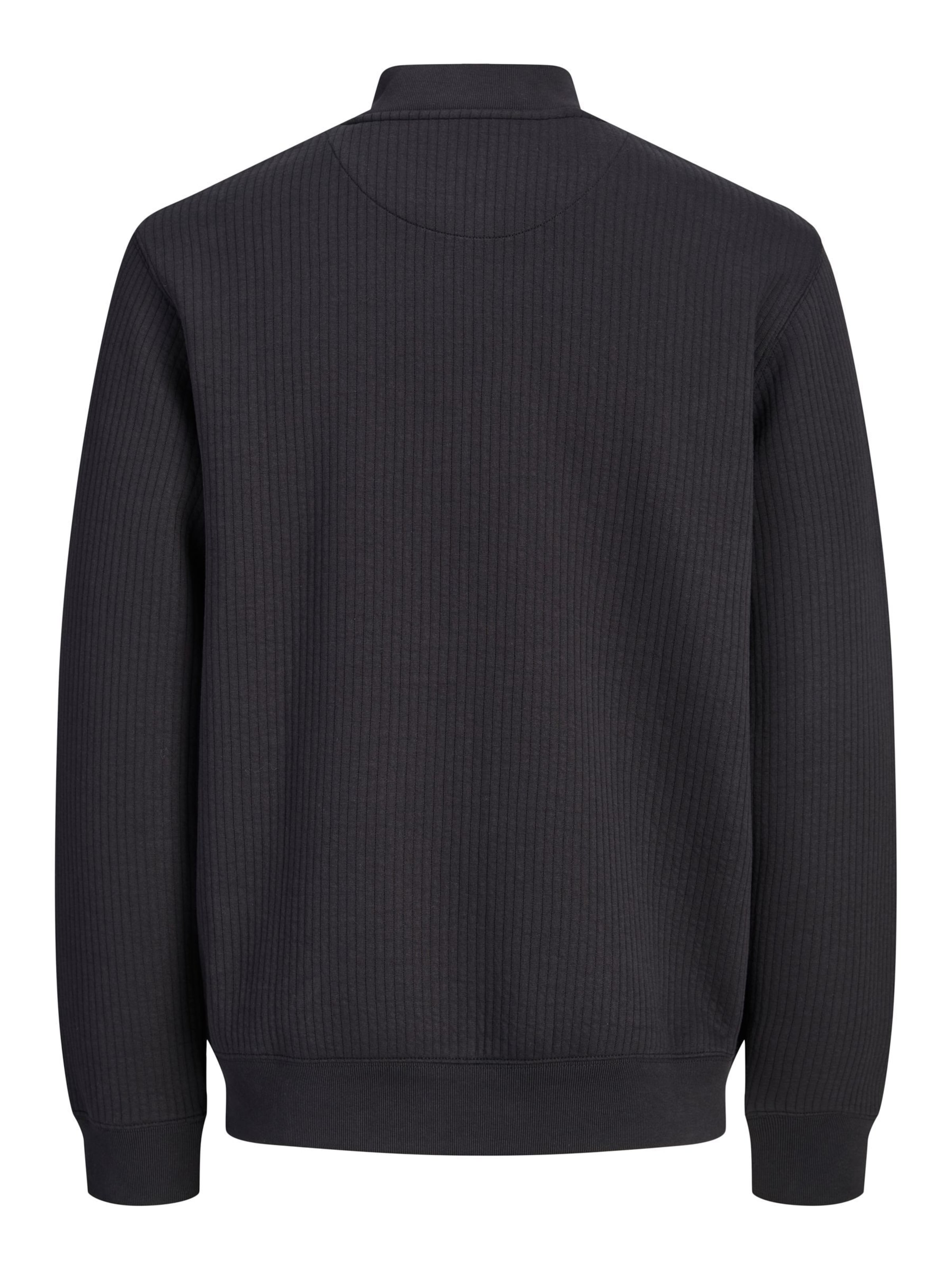 JACK & JONES Sweatjacke in Schwarz
