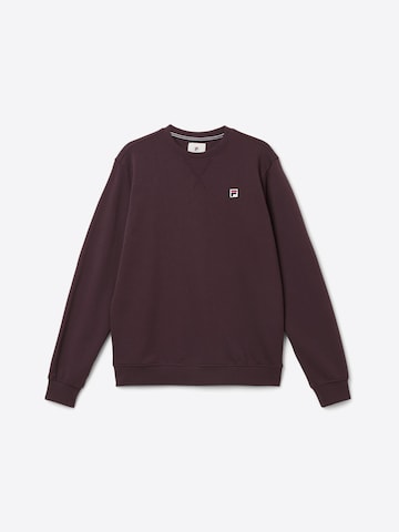 FILA - Sudadera 'BIELLA regular crewneck sweatshirt' en marrón: frente