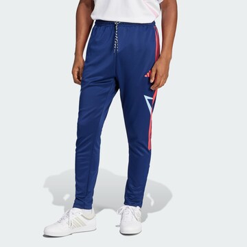 ADIDAS SPORTSWEAR Tapered Sporthose 'House Of Tiro Nations' in Blau: Vorderseite