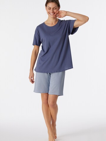 SCHIESSER Shorty in Navy, Pastellblau | ABOUT YOU