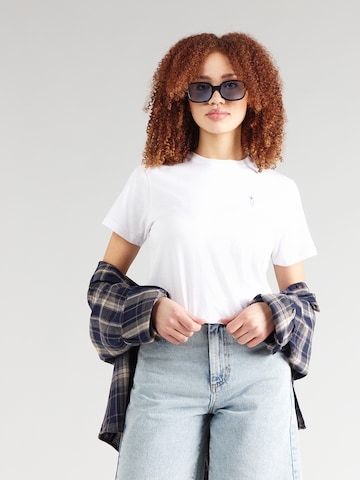 Tricou de la Iriedaily pe alb