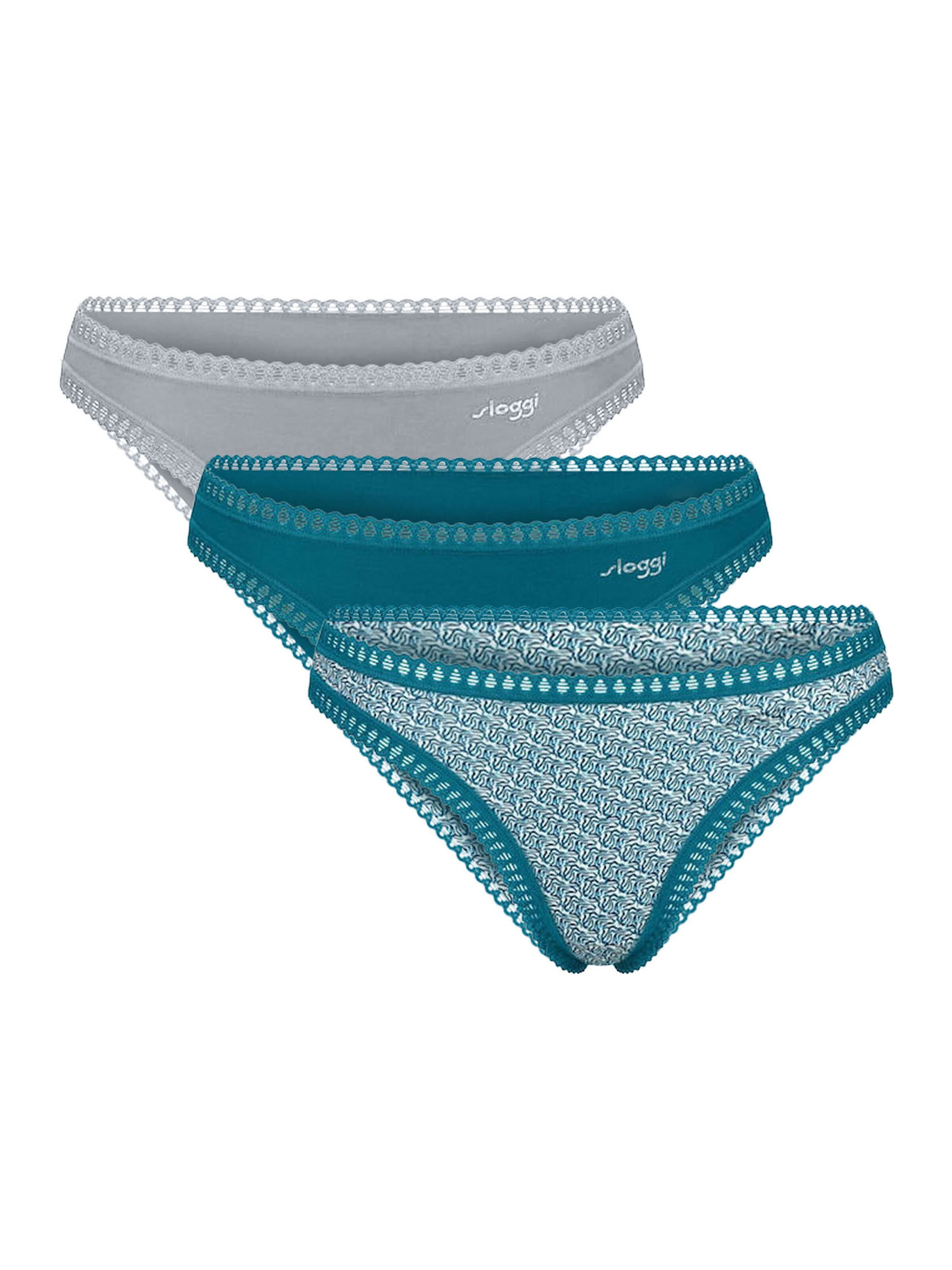 SLOGGI String ' Blue GO Crush ' in Blue: front