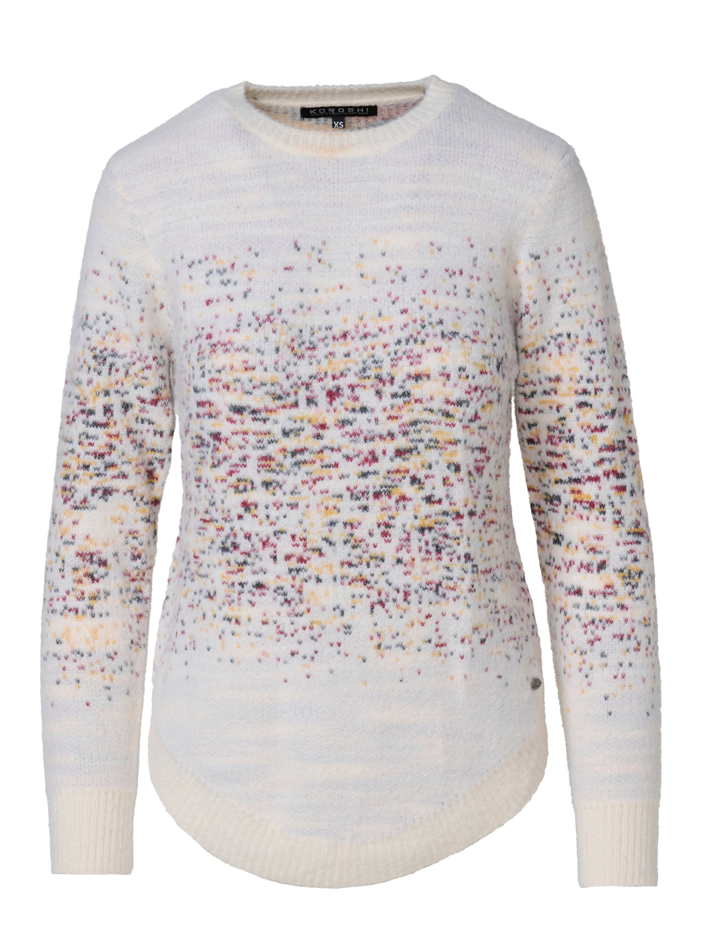 KOROSHI Sveter - Biela: predná strana