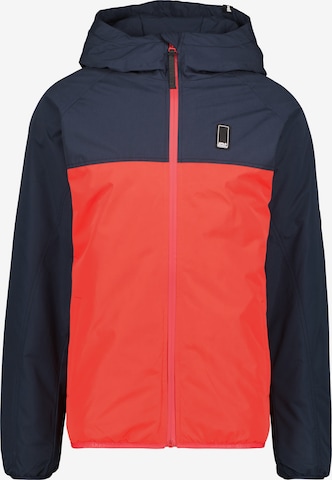 Alife and Kickin Winter Jacket 'Diamond' in Red: front