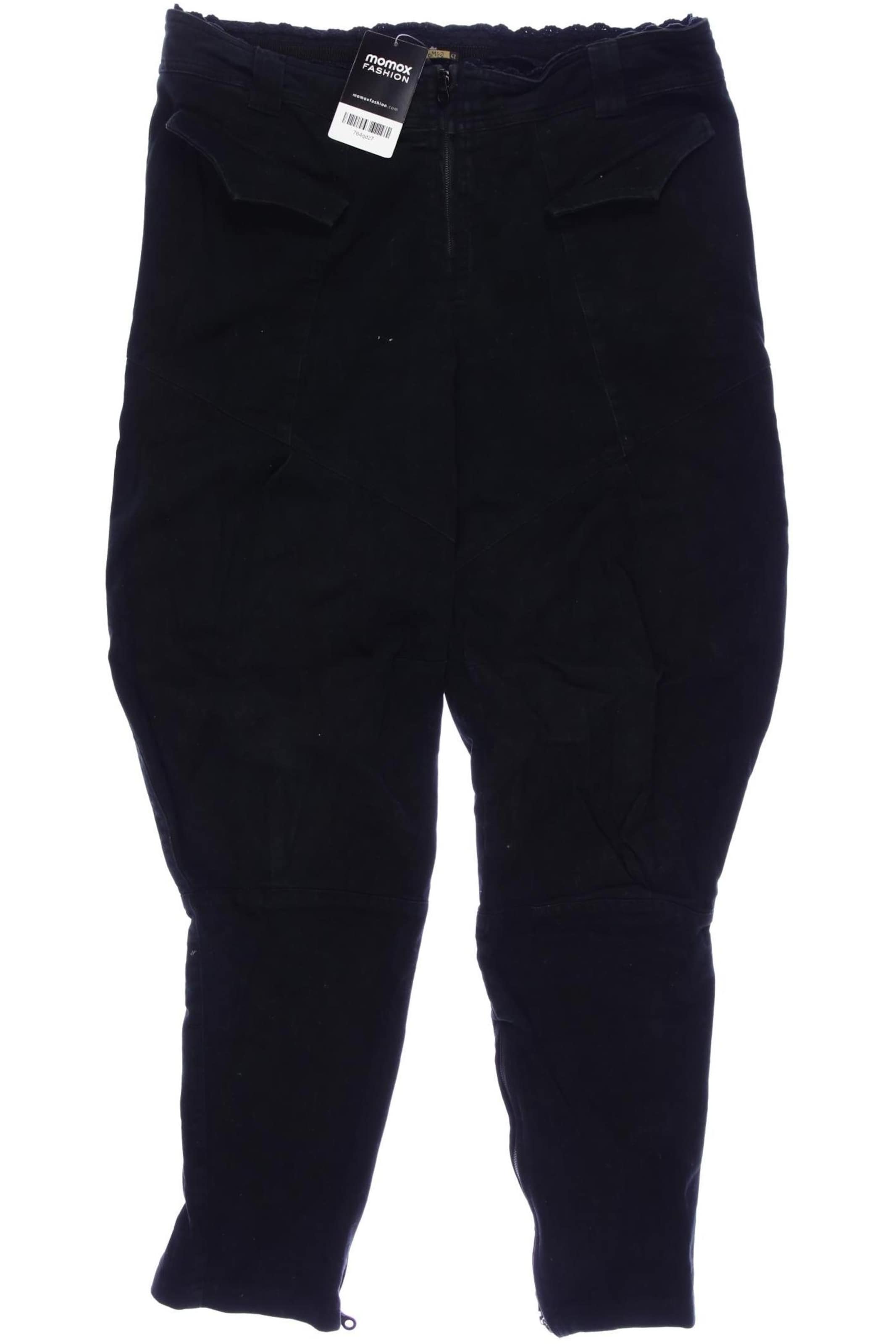 WOMSH Jeans 32-34 in Schwarz: Vorderseite