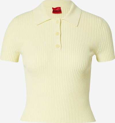 HUGO Sweater 'Saffary' in Light yellow, Item view