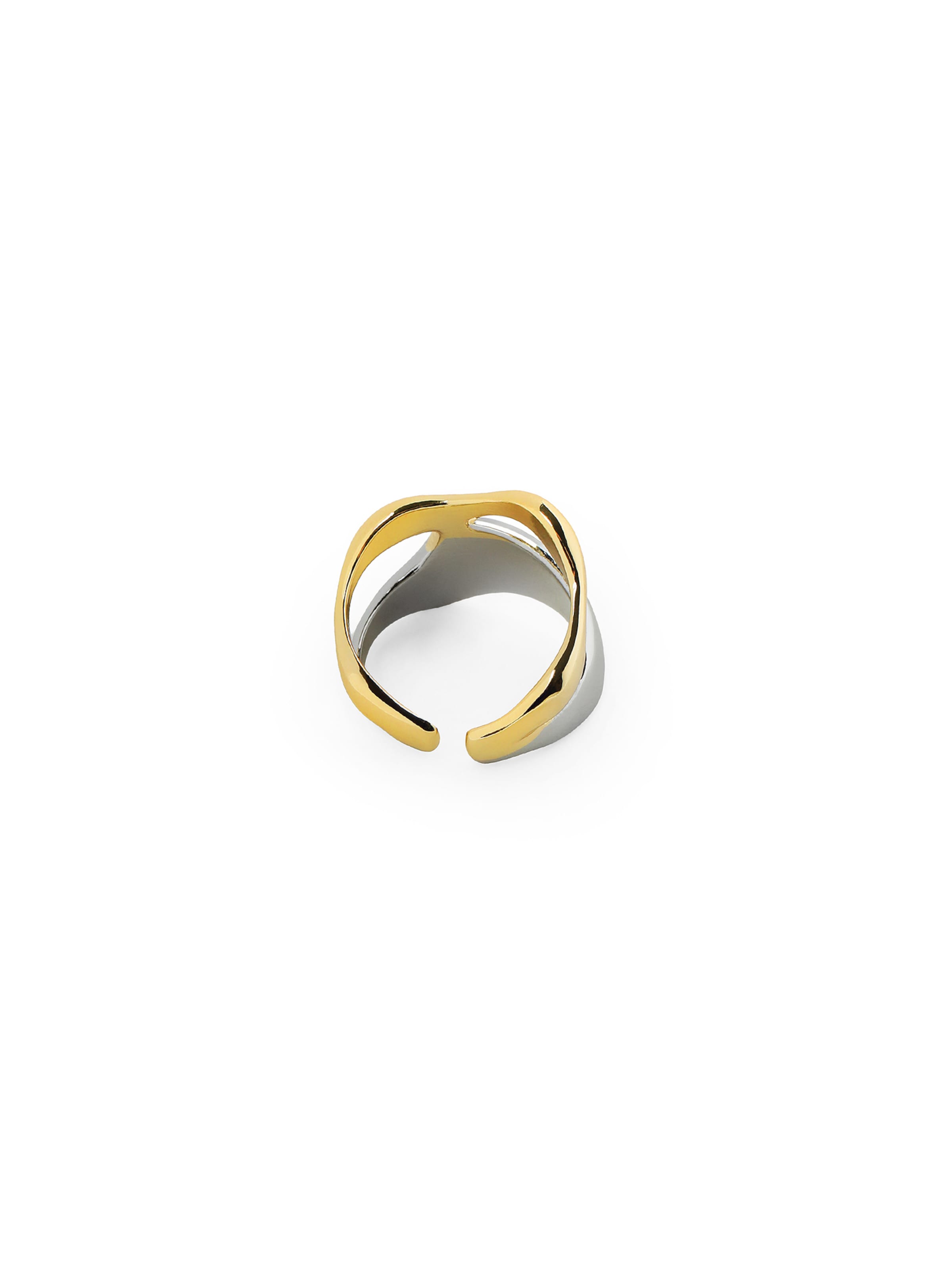 TATUUM Ring 'Orinol' in Silber: Vorderseite