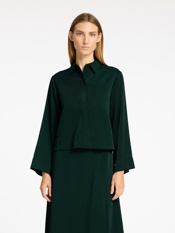 SELECTED FEMMEBluza 'SLFJean' - zelena boja: prednji dio