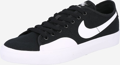 Nike SB Sapatilhas baixas 'Blazer Court' em preto / branco, Vista do produto