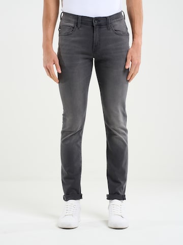 BIG STAR Slimfit Jeans 'Deric' in Grau: predná strana