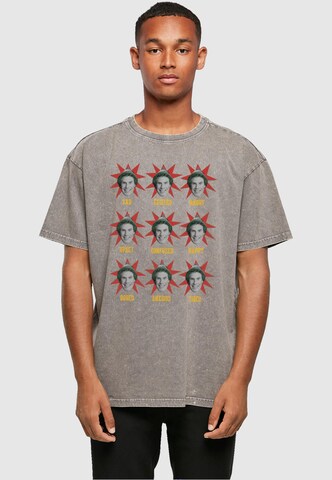 T-Shirt 'Elf - Many Moods Of Buddy' ABSOLUTE CULT en gris : devant