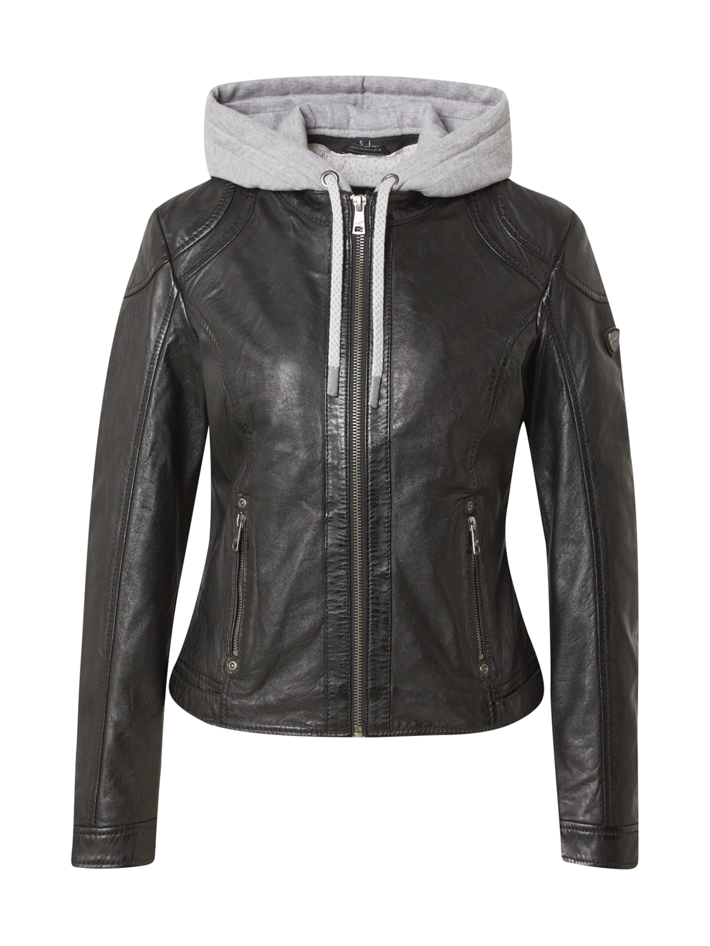 Veste mi-saison 'Adila' Mauritius en noir : devant