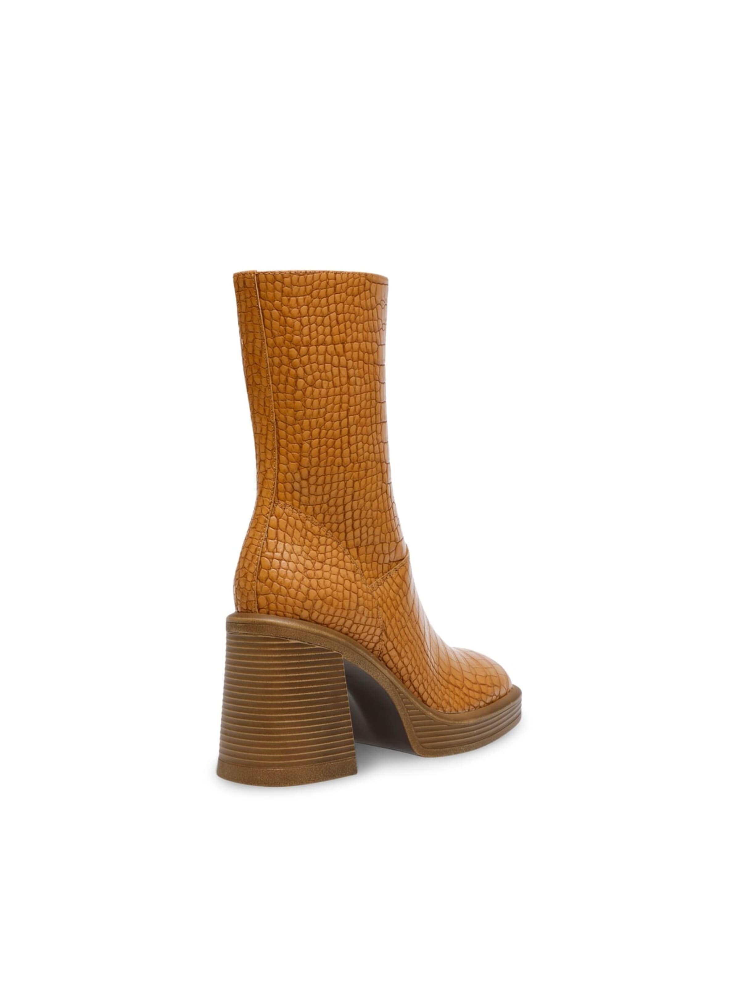 STEVE MADDEN Støvler 'FINITE TAN CROCO BROWN' i brun