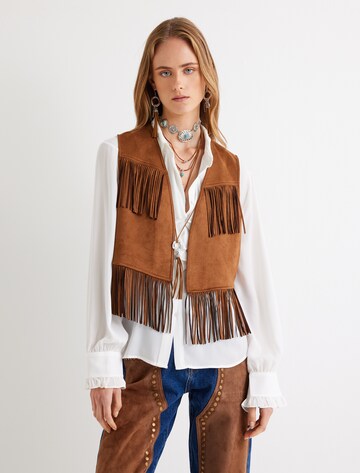 Koton Weste in Braun: Vorderseite